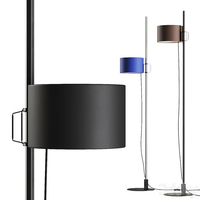 WayPoint Jam O Floor Lamp 3D Model WayPoint Jam O Floor Lamp 3D Model