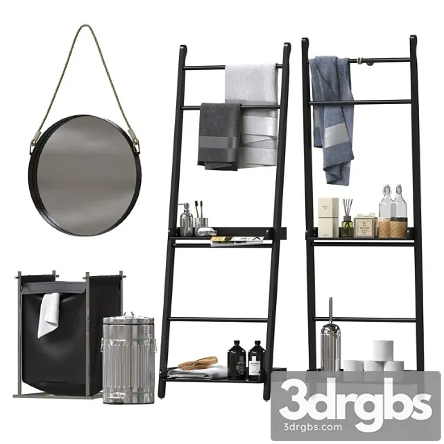 Wc Accessories 3D Model Download