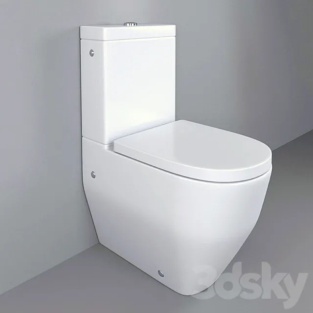 WC Laufen 3DModel WC Laufen 3DModel