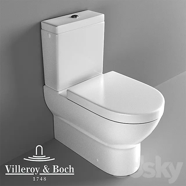 WC Villeroy & Boch Subway 3DModel WC Villeroy & Boch Subway 3DModel