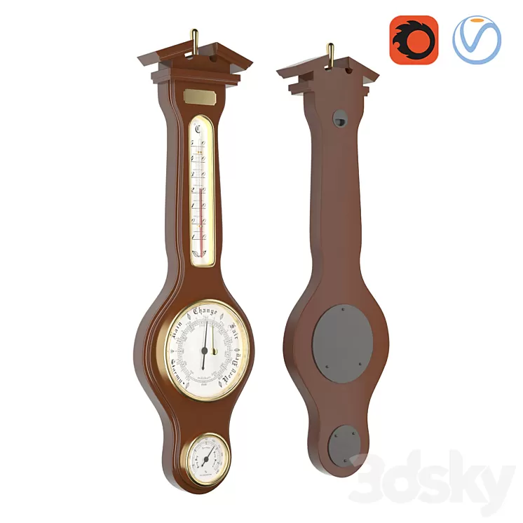 Weather Station Brigant 3D Model