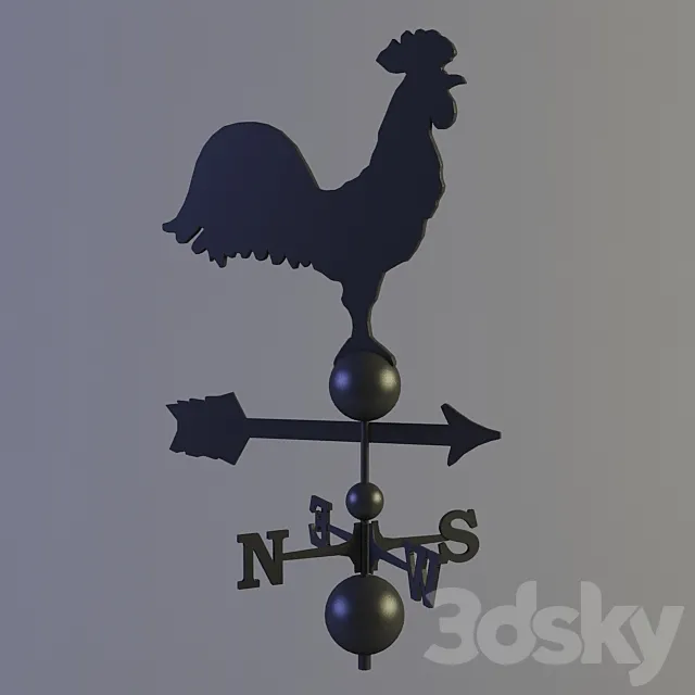 Weather Vane 3D Model