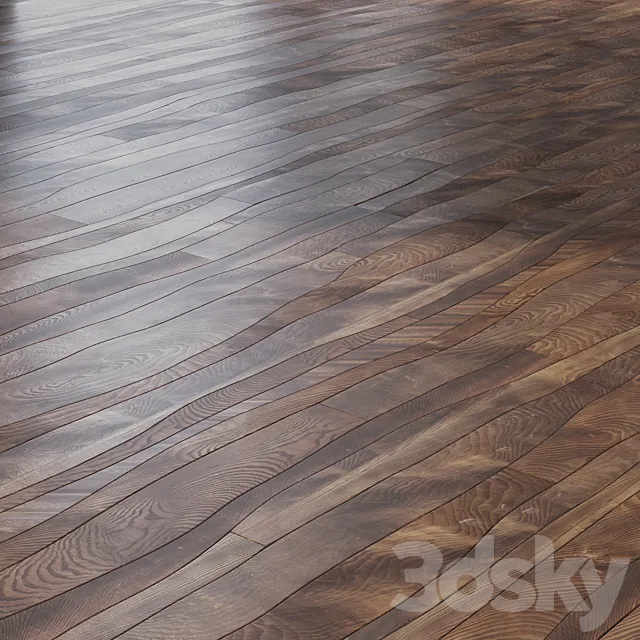 Weave parquet 3D Model