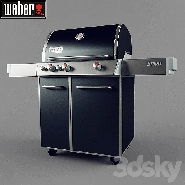 WEBER SPIRIT 3D Model WEBER SPIRIT 3D Model