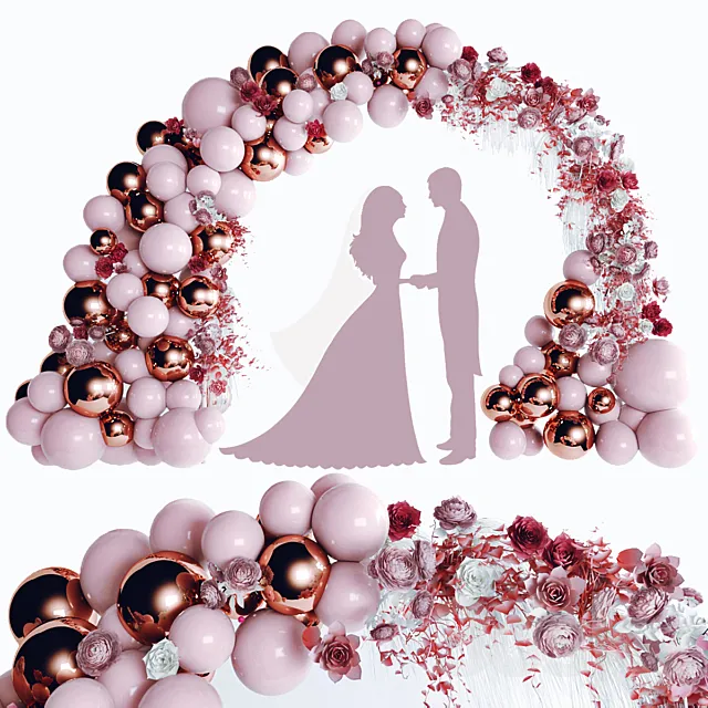wedding arch 3DModel
