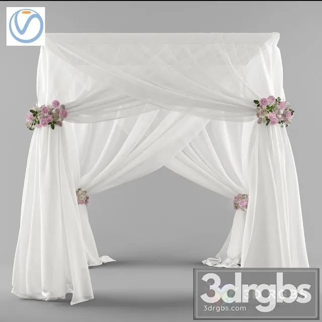 Wedding Canopy 3D Model Download