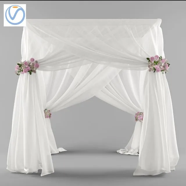 Wedding canopy (Vray) 3D Model Wedding canopy (Vray) 3D Model