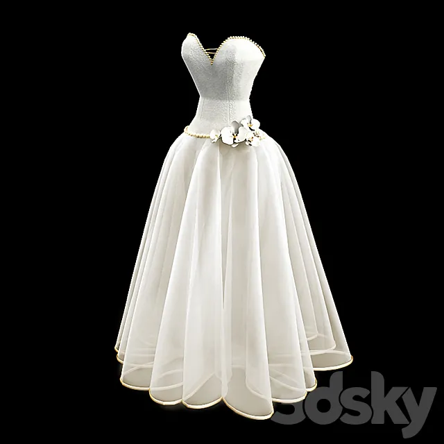 Wedding Dress 3DModel