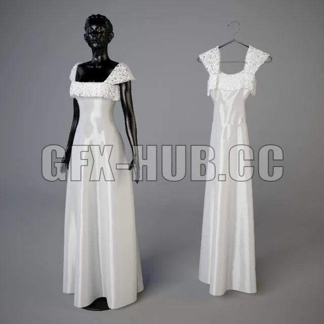 Wedding Dresses 3D Model