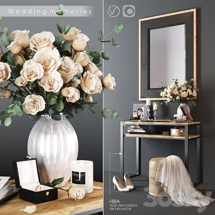 Wedding memories 3D Model