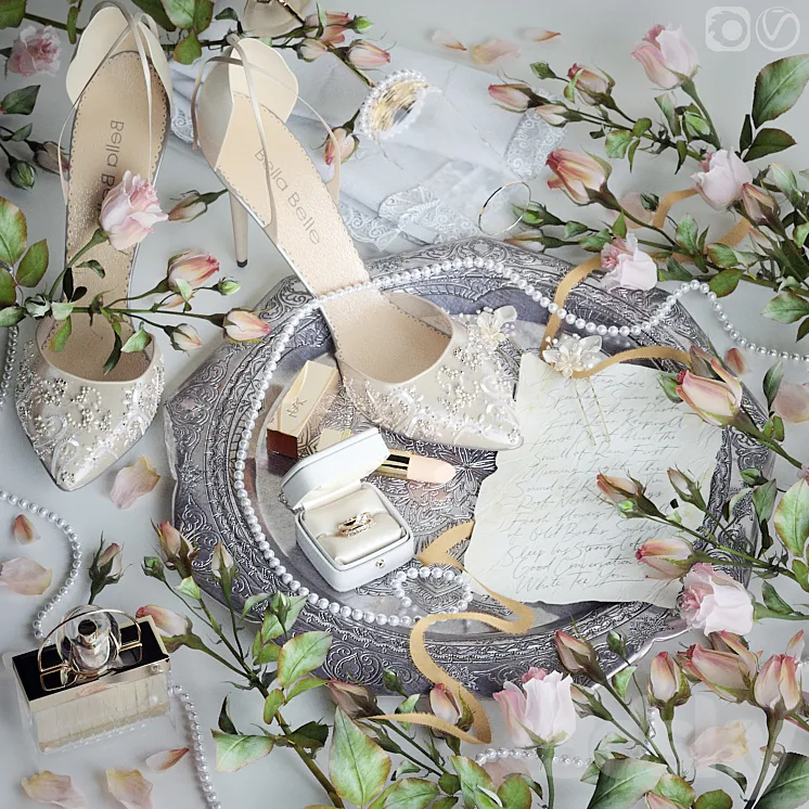 Wedding Morning of the bride 3D Model Free Download