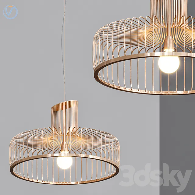 Wedding pendant lamp 3DModel Wedding pendant lamp 3DModel