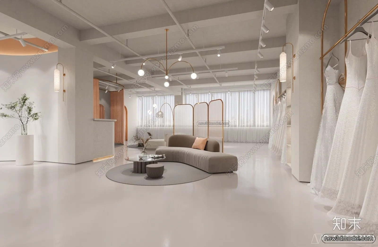 Wedding Studio – 3D Interior Scene – 3D Models – 003