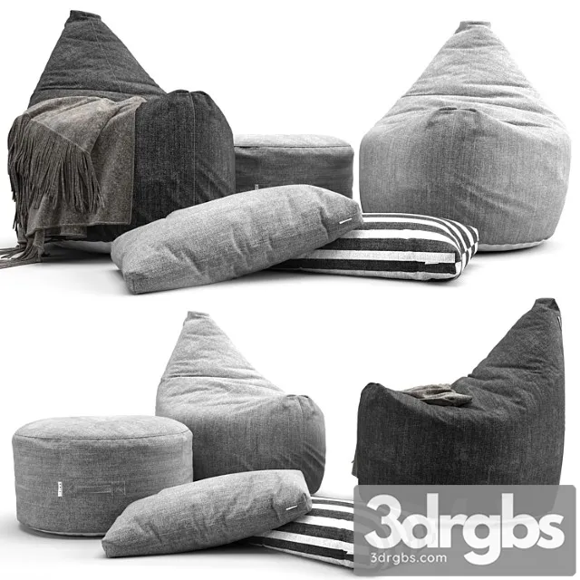 Weekend set lounge satellite beanbag Weekend set lounge satellite beanbag