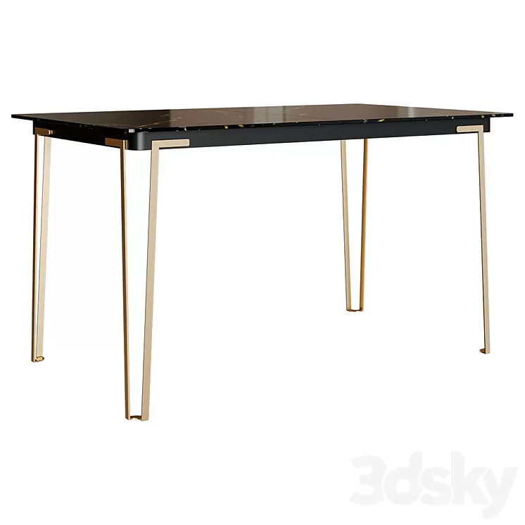 Weilai Dining Table 3D Model Free Download Weilai Dining Table 3D Model Free Download