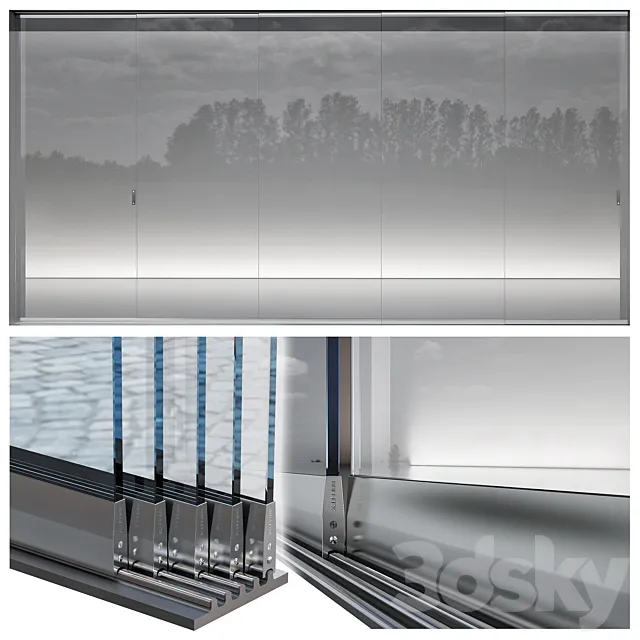 Weinor sliding door 3DModel