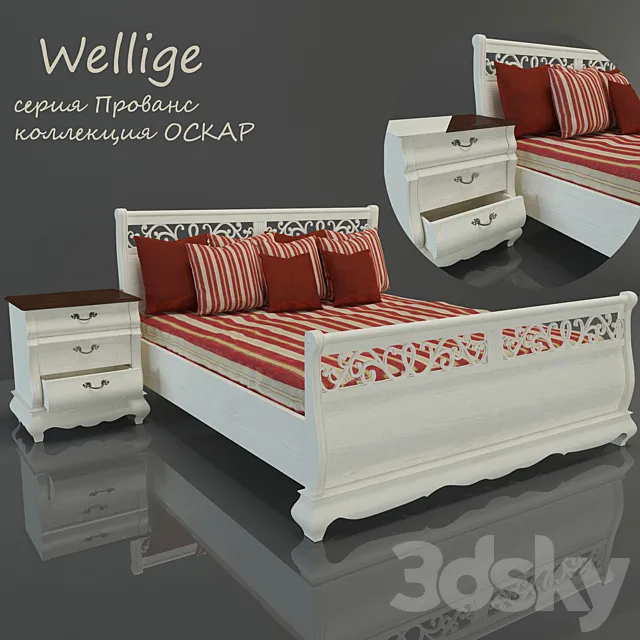 Wellige Surya Provence Collection Oskar 3D Model Wellige Surya Provence Collection Oskar 3D Model