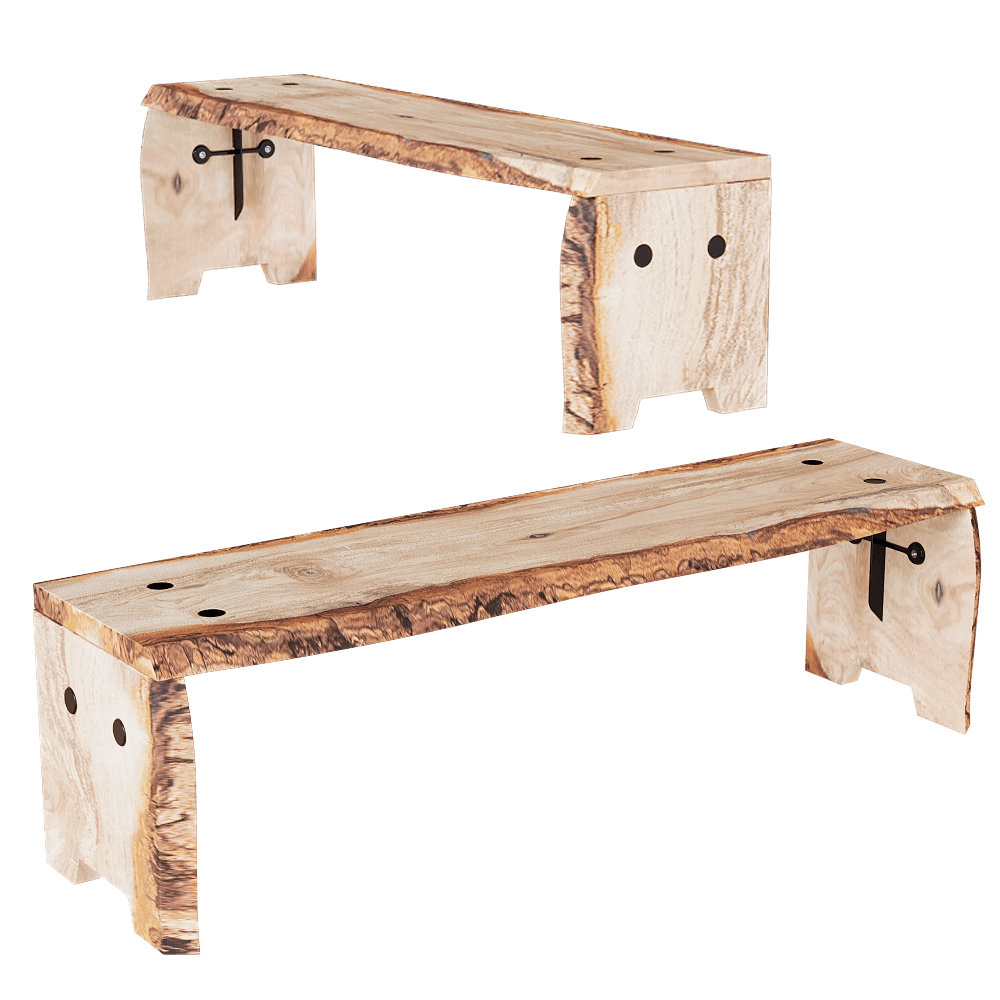 Weltevree – Bench Forestry 3D Model Weltevree – Bench Forestry 3D Model