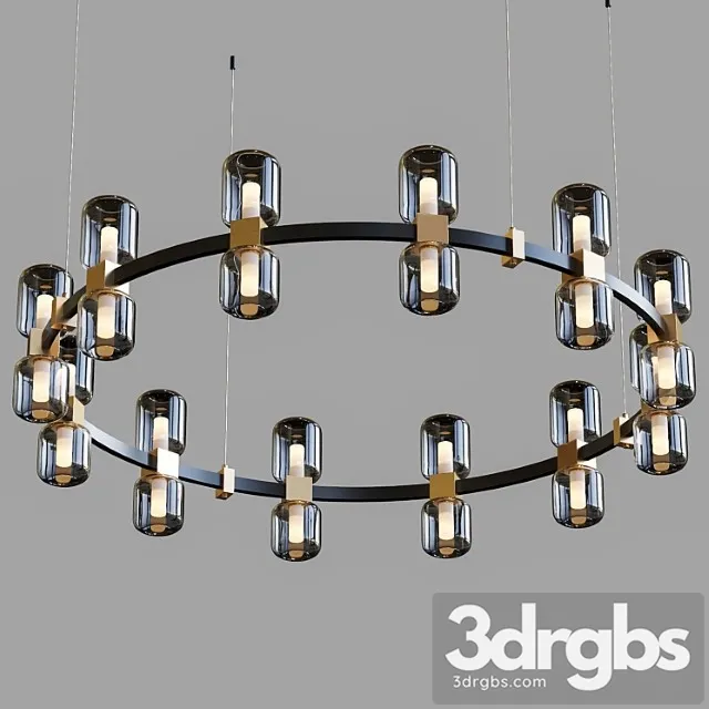 Wendel By Lampatron 24 Lamps 3D Model Download