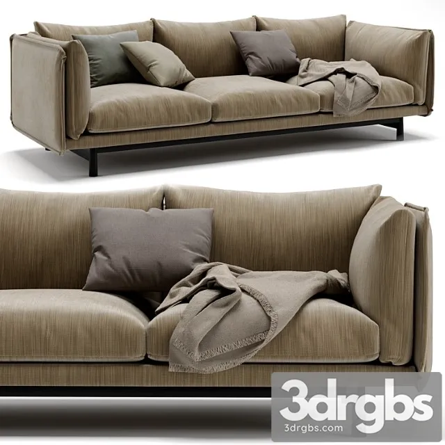 Wendelbo Kite Sofa 3D Model Download Wendelbo Kite Sofa 3D Model Download