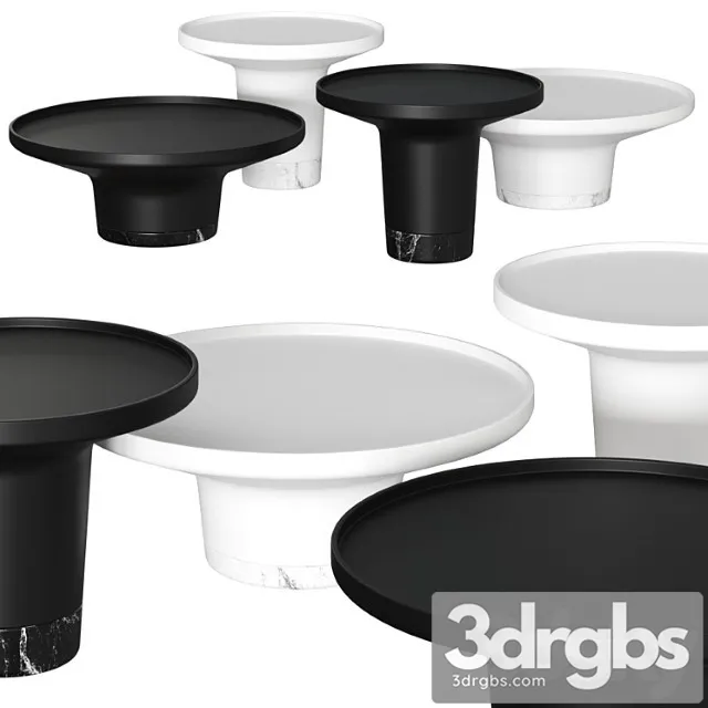 Wendelbo Won Poller Coffee Tables 3D Model Download Wendelbo Won Poller Coffee Tables 3D Model Download