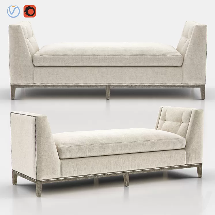 WENDELL Bench 3D Model WENDELL Bench 3D Model