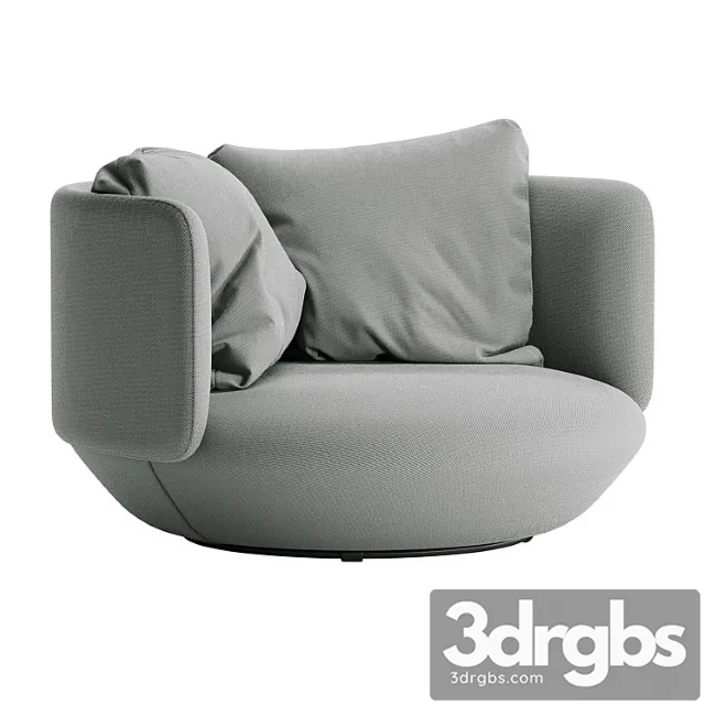 Wentz baixa lounge chair – light gray Wentz baixa lounge chair – light gray