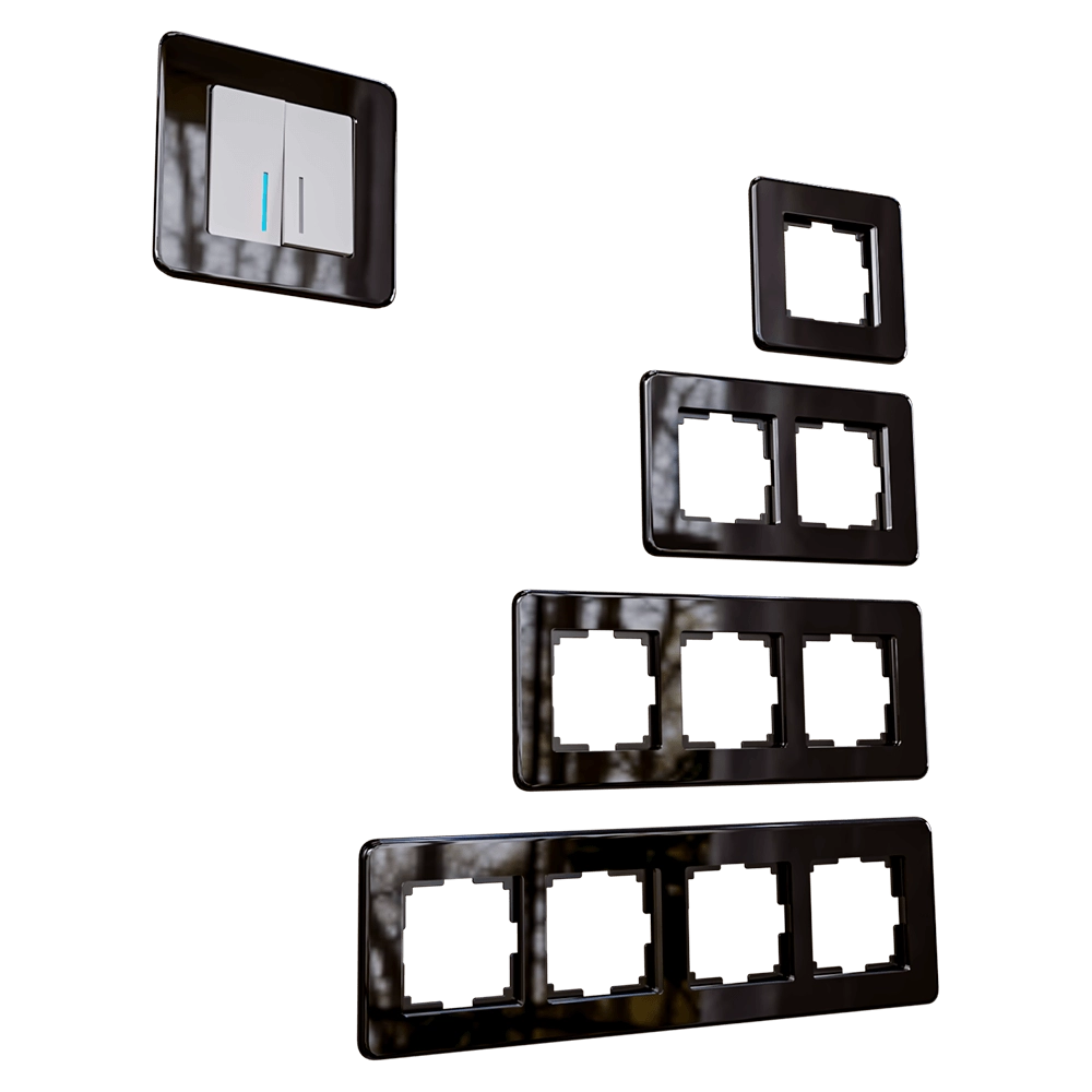 Werkel – Sockets and switches Elite Grafit 3D Model