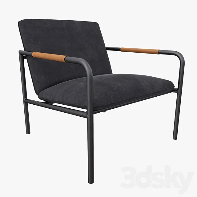 Wesley lounge chair 3DModel