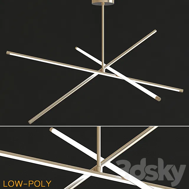 West elm ceiling light 3DModel West elm ceiling light 3DModel