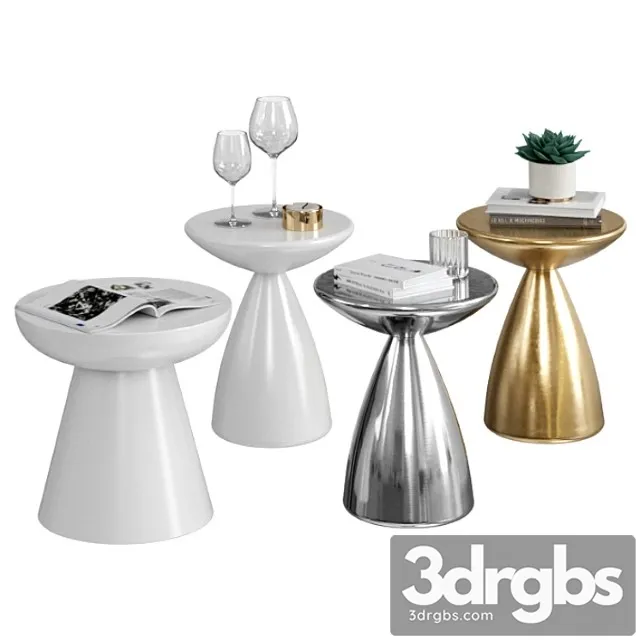 West elm cosmo & collins side table 2 3D Model Download West elm cosmo & collins side table 2 3D Model Download