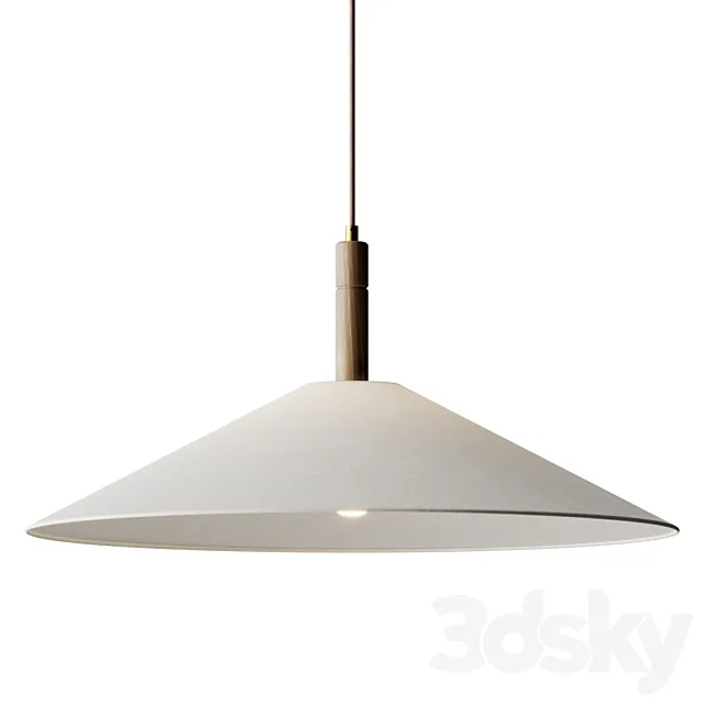 West Elm Devon Pendant Lamp 3D Model