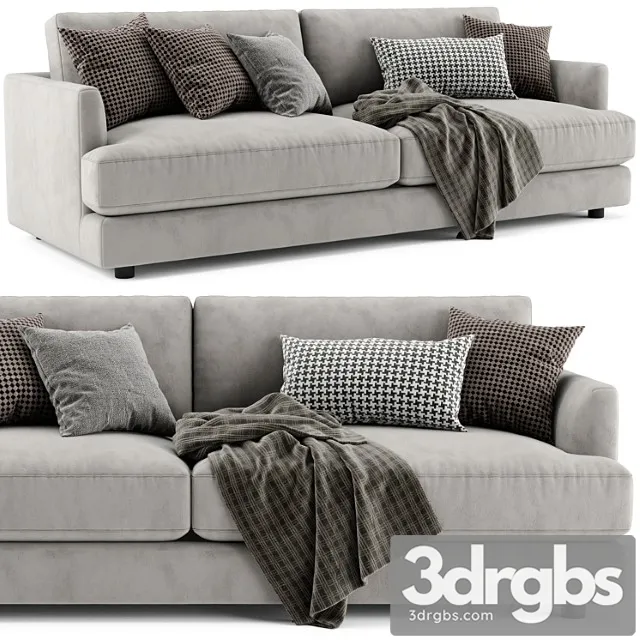 West Elm Haven 2 Seats Sofa 3D Model Download West Elm Haven 2 Seats Sofa 3D Model Download