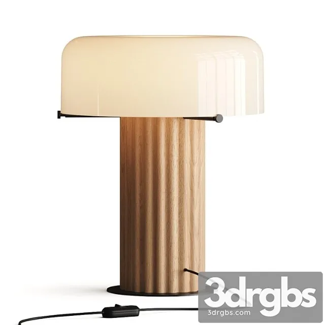 West elm linus fluted table lamp West elm linus fluted table lamp