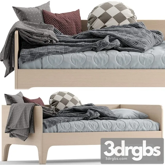 West Elm Oeuf Perch Toddler Bed 3D Model Download