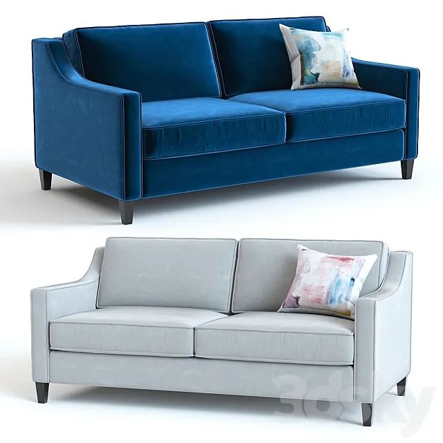 West Elm Paidge Sofa 3DModel West Elm Paidge Sofa 3DModel