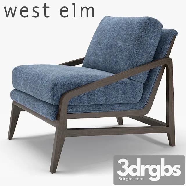 West Elm Peyton Armchair 3D Model Download West Elm Peyton Armchair 3D Model Download