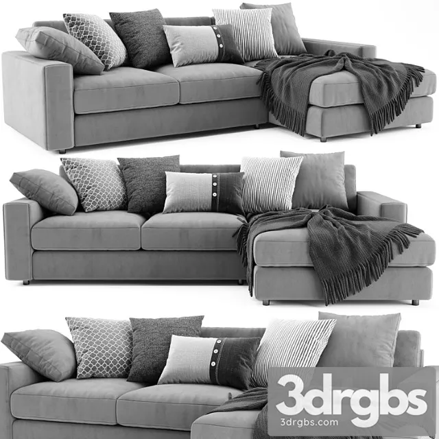 West elm urban chaise longue West elm urban chaise longue