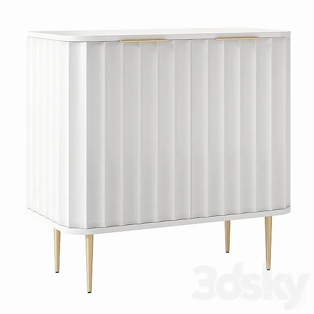 West Elm Vivien Bar Cabinet 3DModel West Elm Vivien Bar Cabinet 3DModel