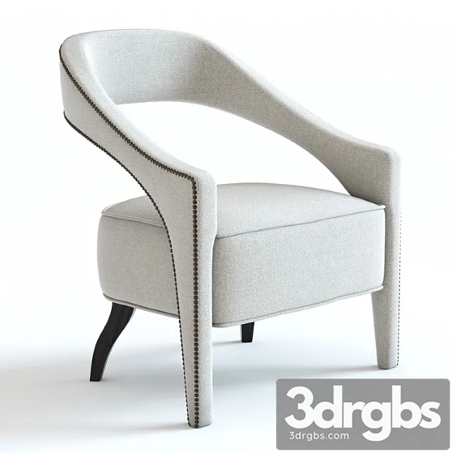 West Elm Wolseley Armchair 3D Model Download West Elm Wolseley Armchair 3D Model Download