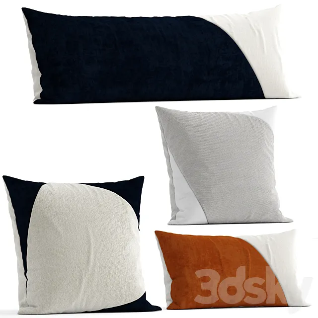 Westelm pillow 3 3D Model Westelm pillow 3 3D Model