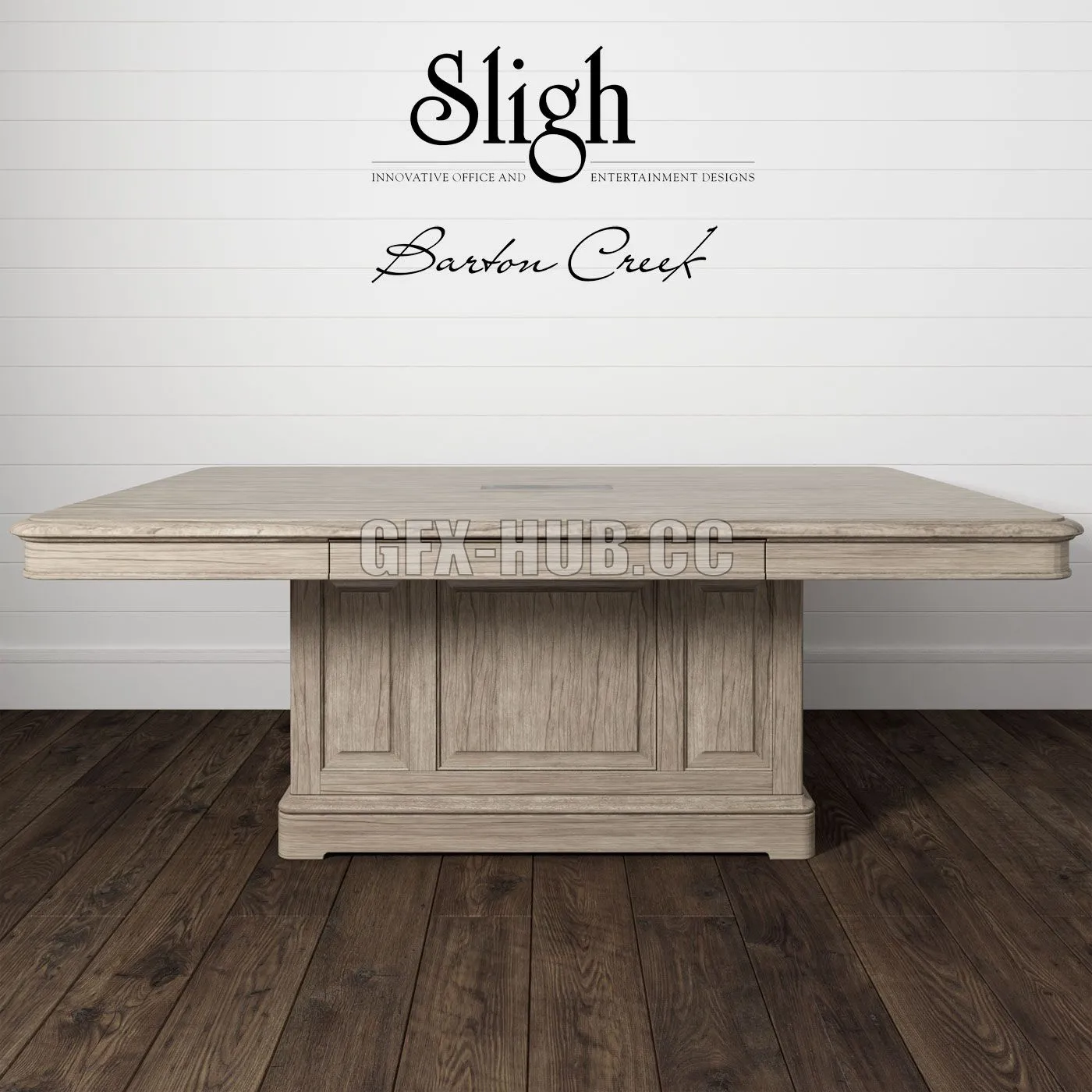WESTLAKE DINING-WORK TABLE Sligh BARTON CREEK 3D Model