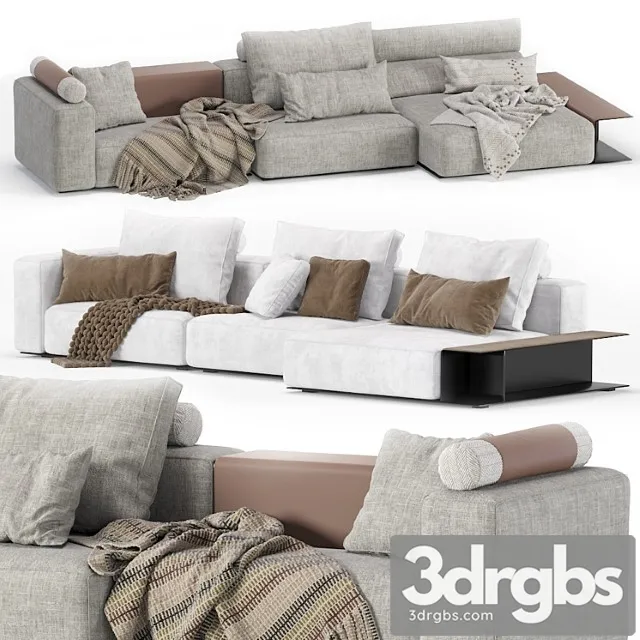 Westside modular sofa poliform 3 seat 2 version Westside modular sofa poliform 3 seat 2 version