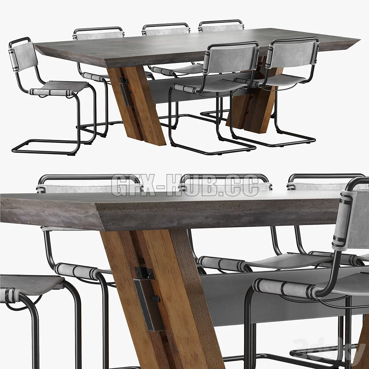 Westside table 3D Model Westside table 3D Model