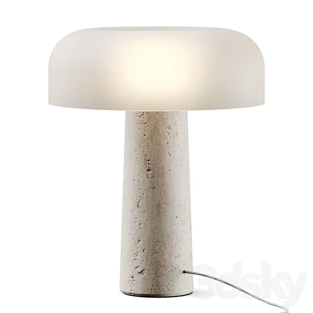 Westwing Collection Carla Table Lamp 3D Model
