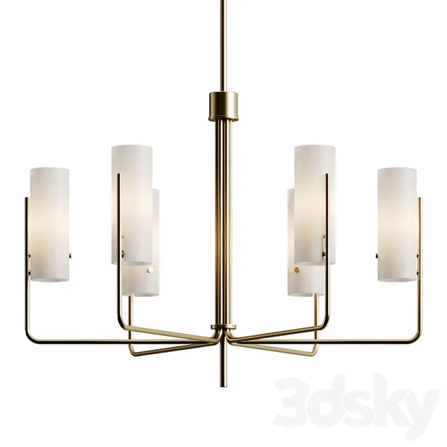 Westwing Collection Vivian Pendant Lamp 3D Model Westwing Collection Vivian Pendant Lamp 3D Model
