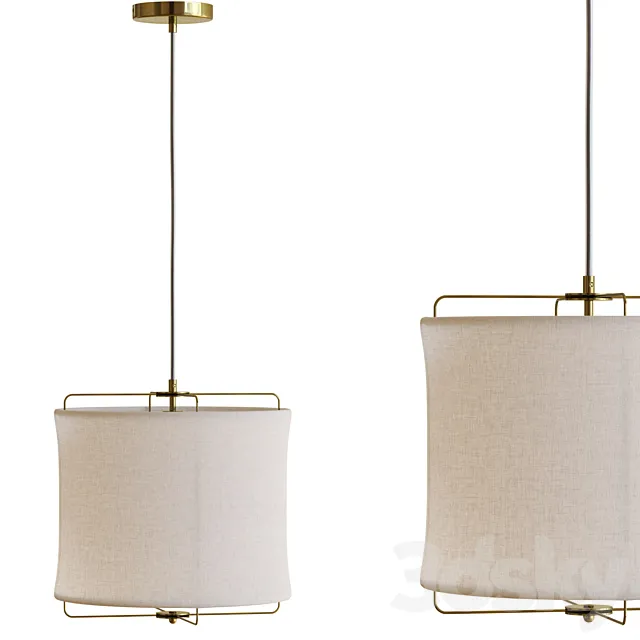 westwing linen light 3D Model