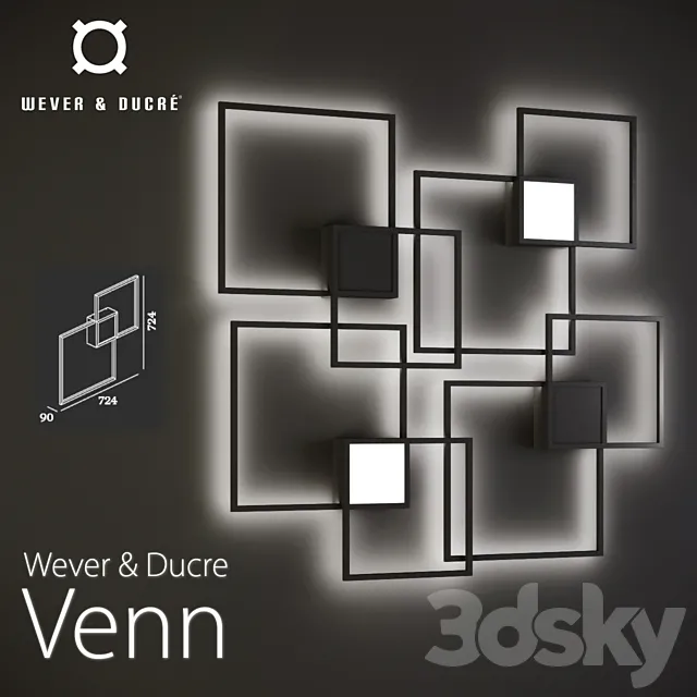 Wever & Ducre Venn 3DModel Wever & Ducre Venn 3DModel