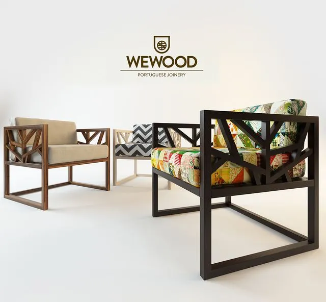 WeWood TreeChair 3D Model