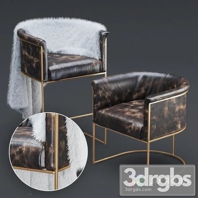 Wexler Barrel Back Bar Stool 3D Model Download Wexler Barrel Back Bar Stool 3D Model Download